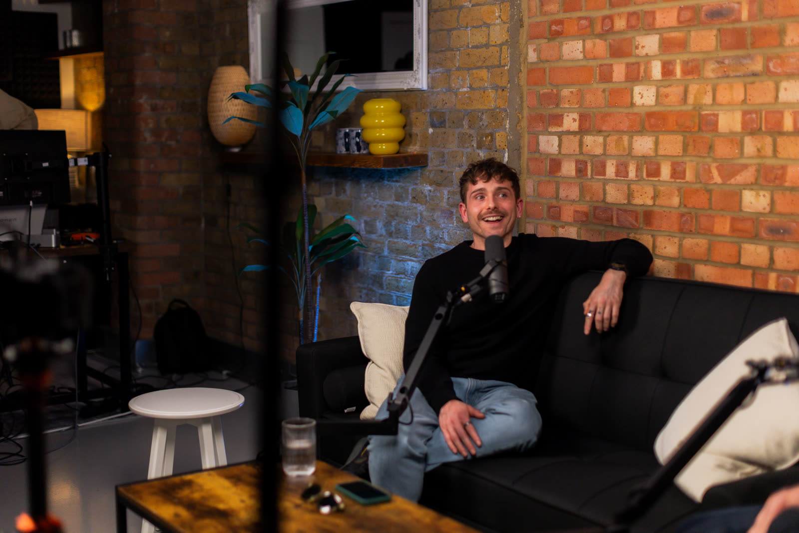 Bill Jackson in the Off The Record studio, photo 1
